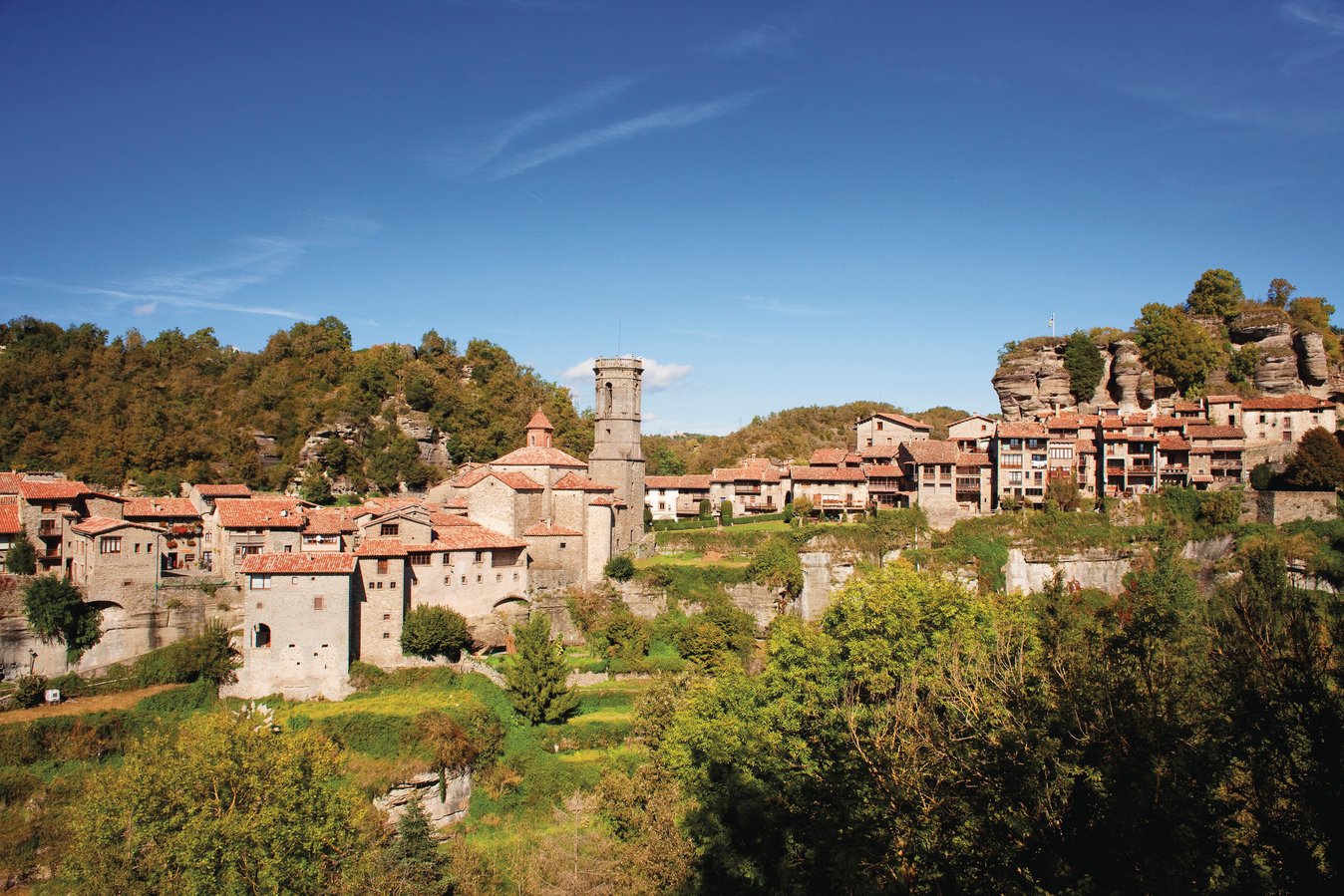 Catalonia's Charming Villages: Rupit, in the Catalan Pyrenees, one of ...