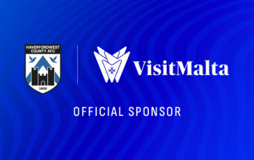 VisitMalta sponsors Welsh Football Team Haverford West County