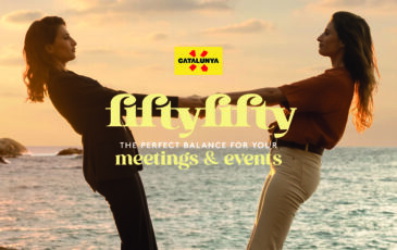 Fifty-fifty’, the new campaign to promote meeting tourism in Catalonia