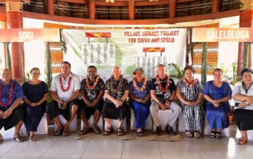 Village Signage Project Launched in Samoa