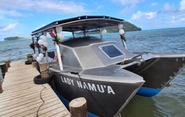 Namu’a Island enhances travel experience with new electric boat