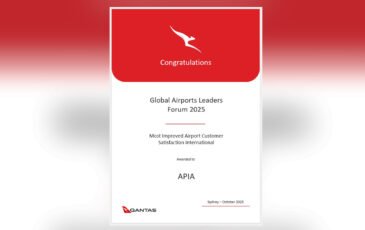 Samoa Airways received the Qantas Award for Exceptional Customer Service